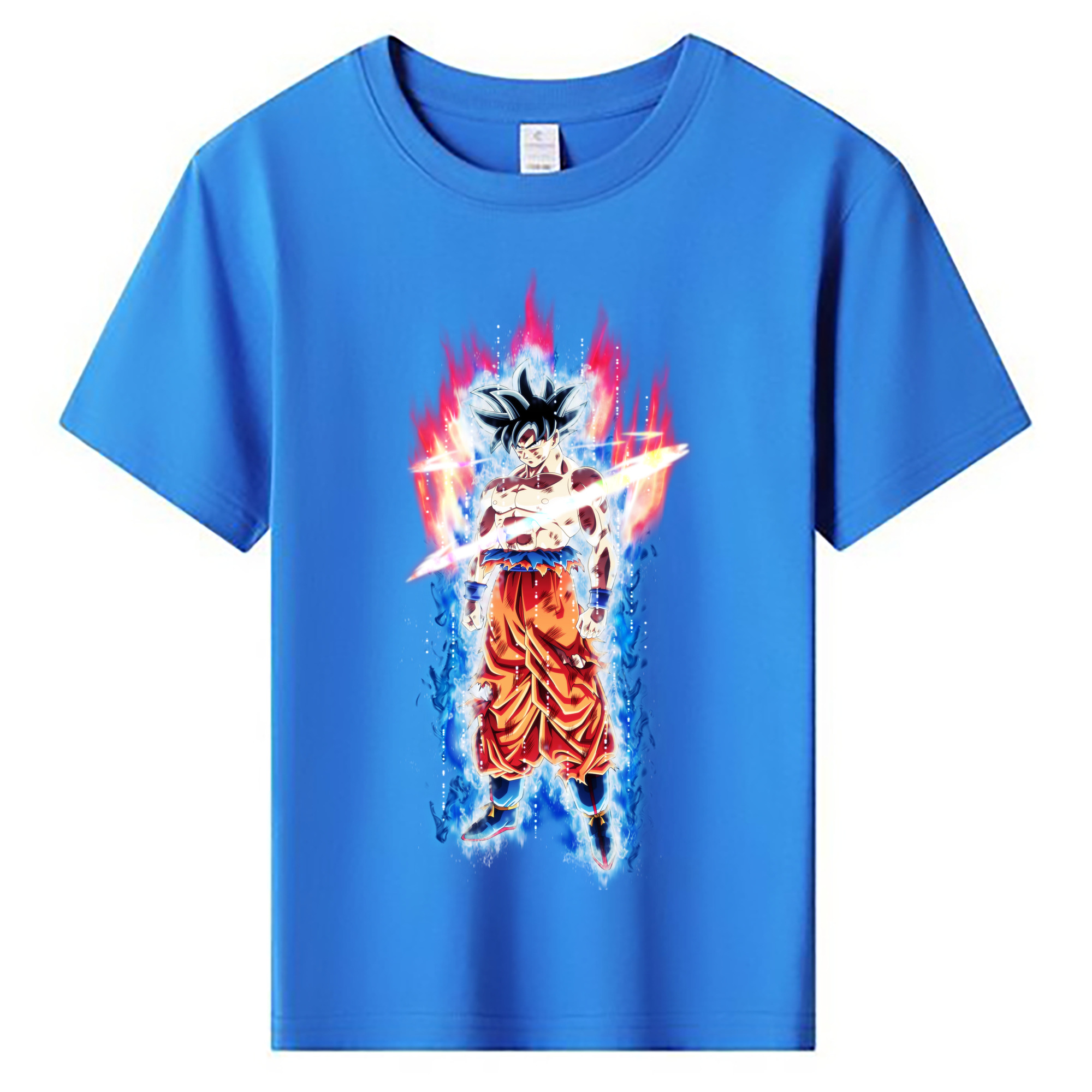 （画像用） ドラゴンボール 孫悟空（そん ごくう）Son Goku カカロット DRAGON BALL Kakarotto 綿100％キッズTシャツ（フロントプリント）